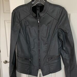 White House black Market dark grey jacket
